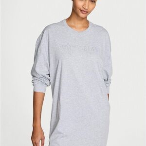 Victoria's Secret Heather Gray Oversized Top size XL/XXL
